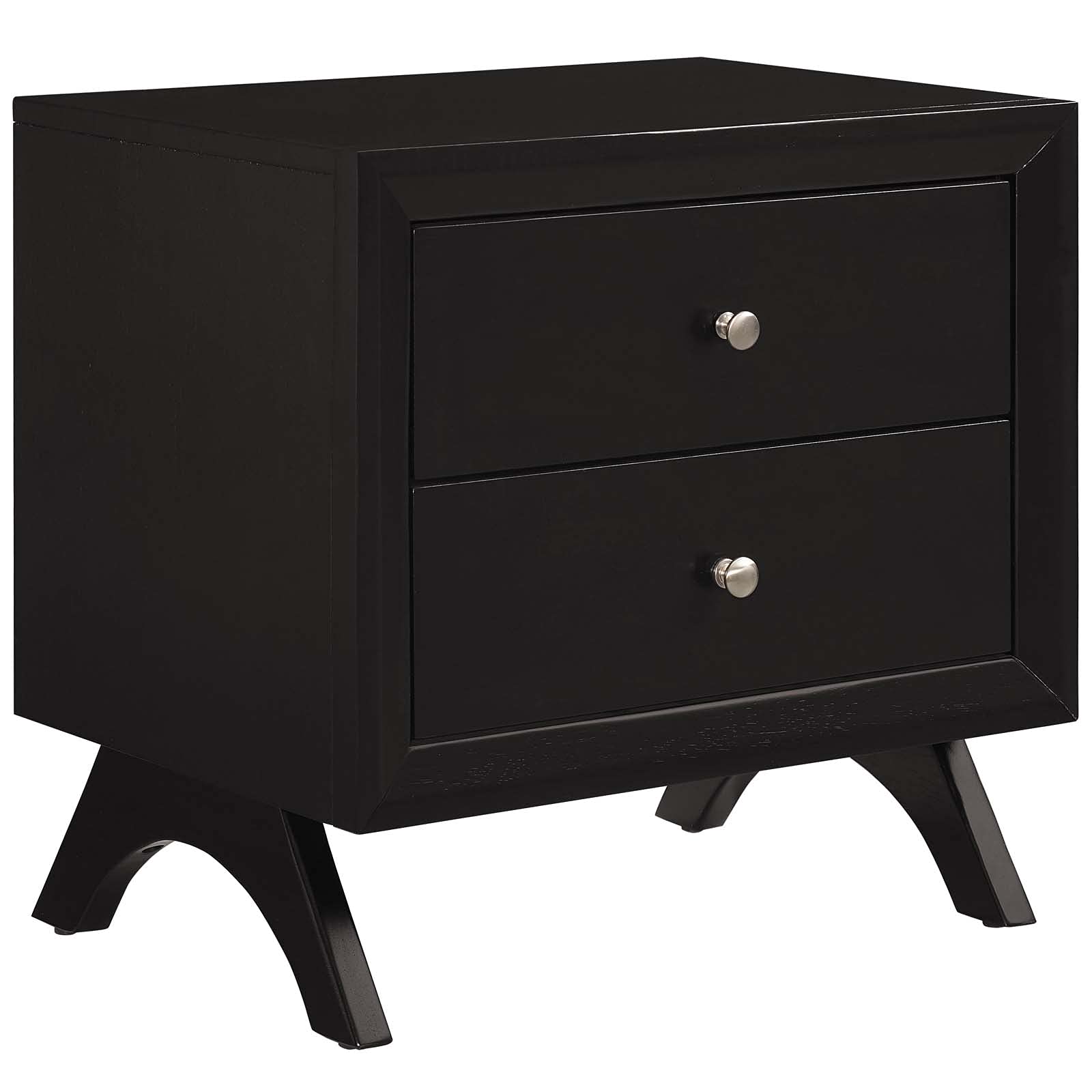 Modway Providence Nightstand Or End Table, Cappuccino